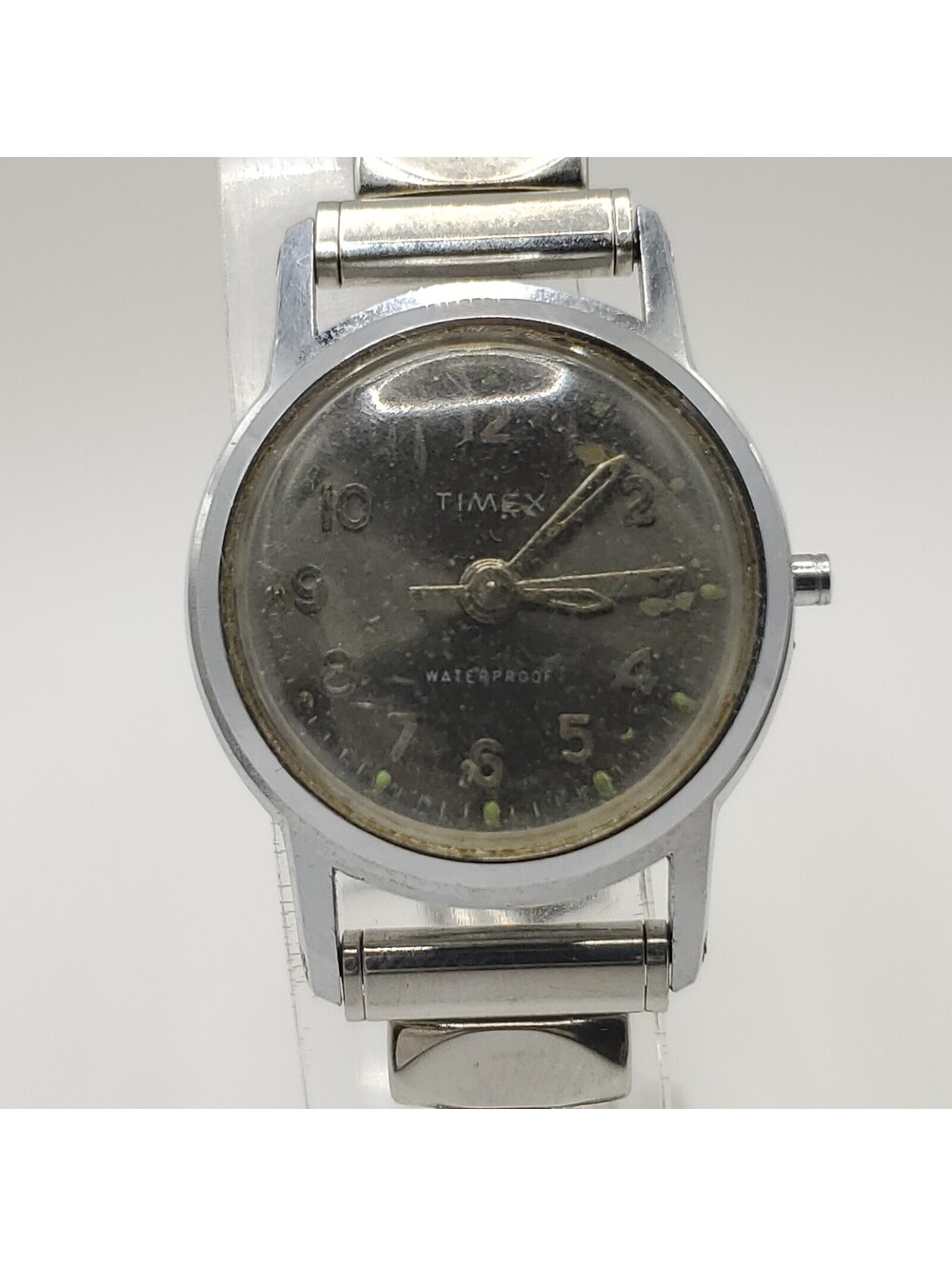 Vintage Timex Water Resistant Womens Watch 23mm For Parts Or Repair